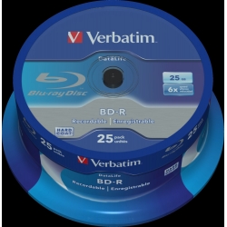 VERBATIM BLU-Ray 25 GB  BD-R Cake 25